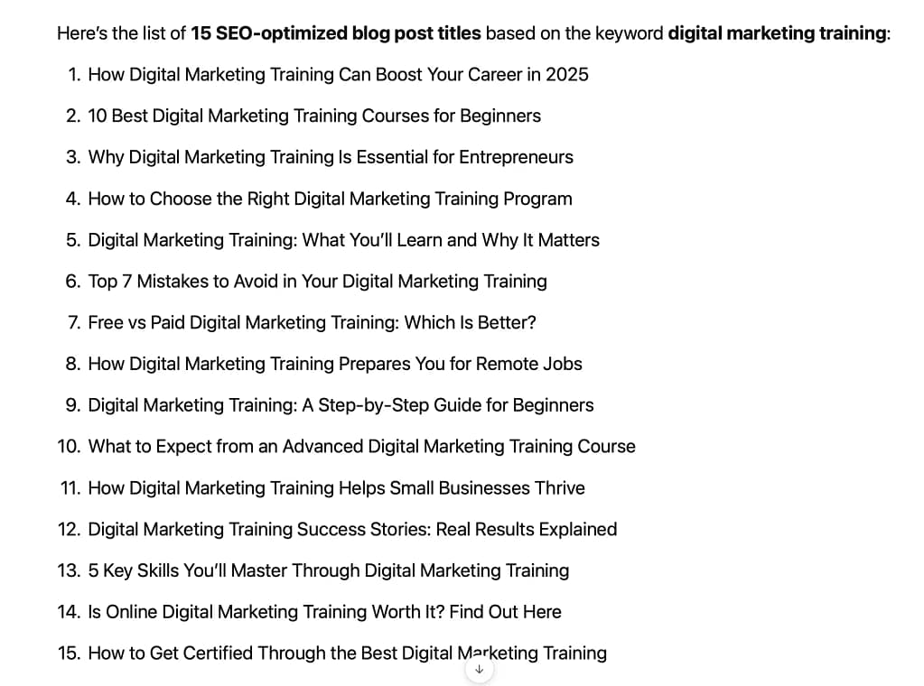 ChatGPT se blog outline kaise banaye beginners ke liye