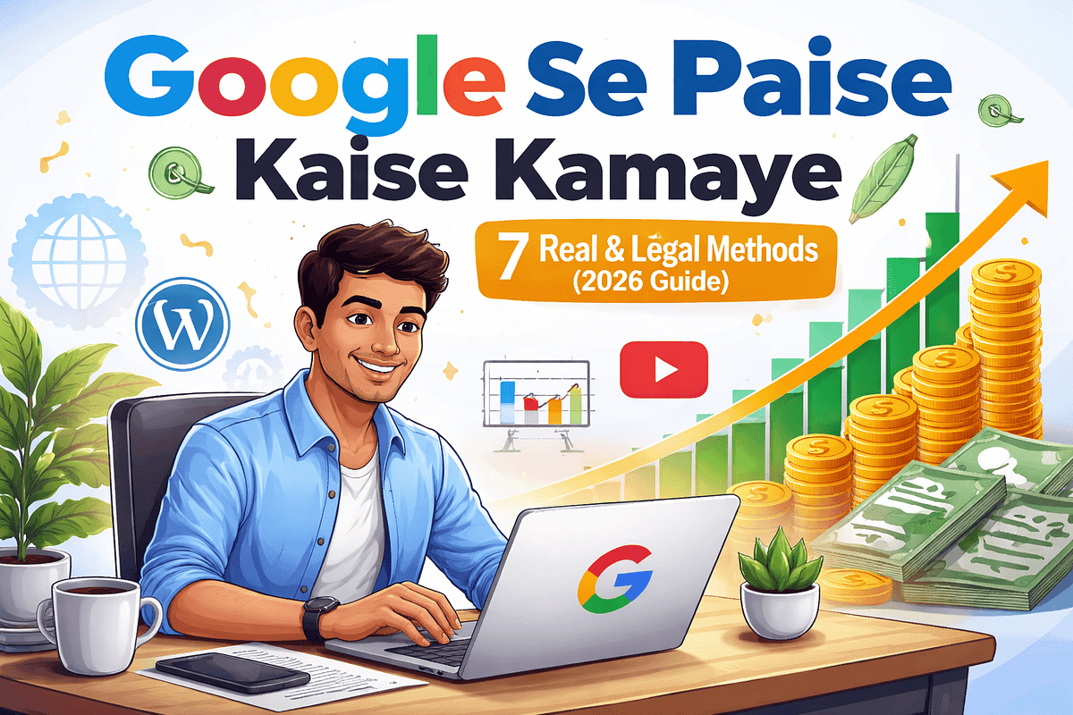 Google se paise kaise kamaye AdSense method 2026