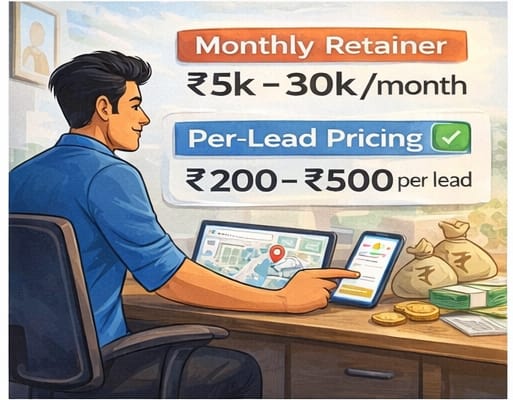 Google Maps local business leads se monthly income ka real example
