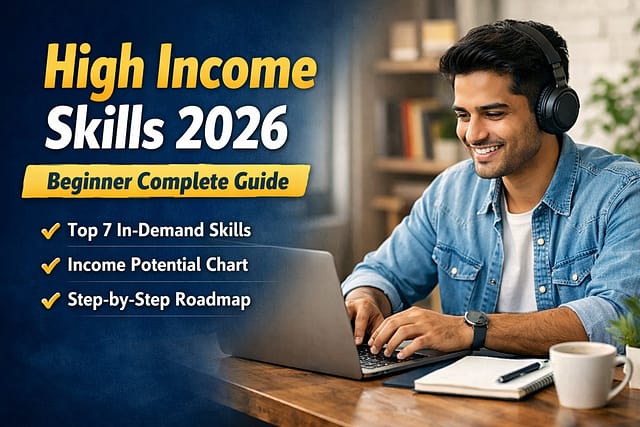 high income skills 2026 in india