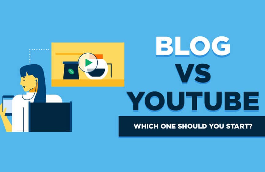 Blogging vs YouTube 2026 comparison for Indian beginners